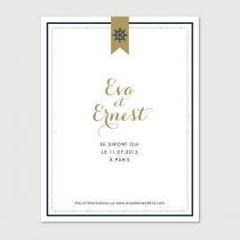 ernest save the date