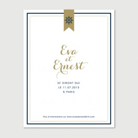 ernest save the date