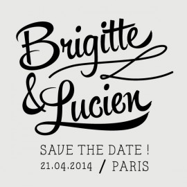 tampon save the date lucien