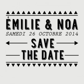 noa save the date stamp
