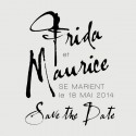 maurice save the date stamp