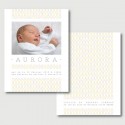 Aurora baby announcement