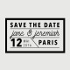 jeremiah save the date stamp