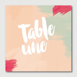 alfred table numbers