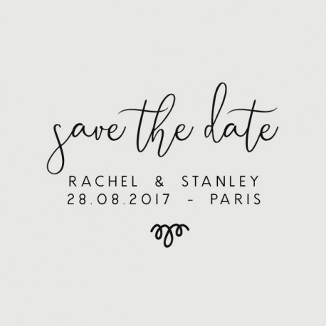 tampon save the date stanley